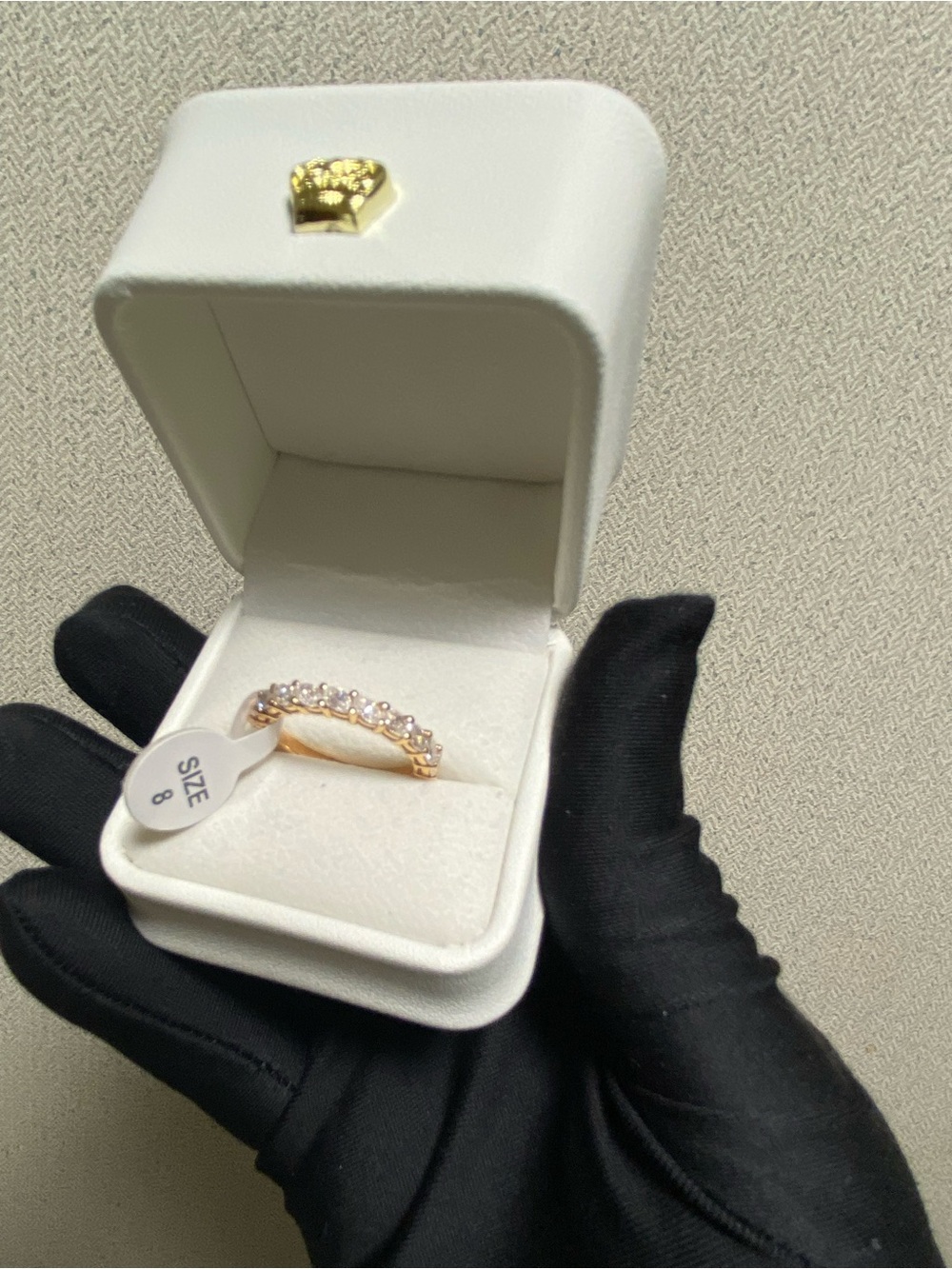 Marquise Cut Half Eternity Moissanite Band